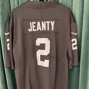 Ashton Jeanty #2. Home Black Jersey Nike XL On Field.